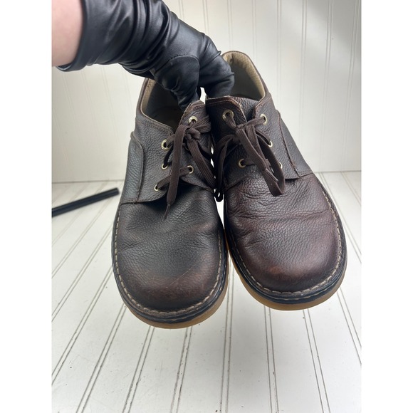 Dr. Martens Oxford Brown Leather Lace Up Gorpcore Shoes Men\'s Size 12 main image 8